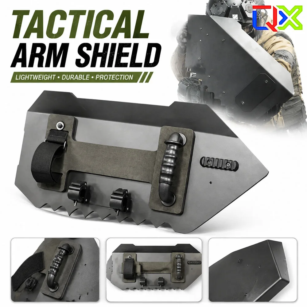 QX Tactical Arm Shield Nylon Protective Guard Airsoft CS Field Game Outdoor Defensive Equipment Gear