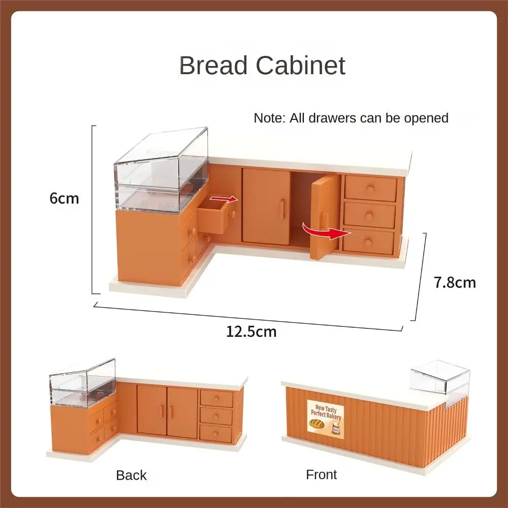 Sofa Floor Lamp Shelf Kettle Dollhouse Miniature Furniture Accessories ABS Household Kitchen Ornaments Shooting Props - Image 5