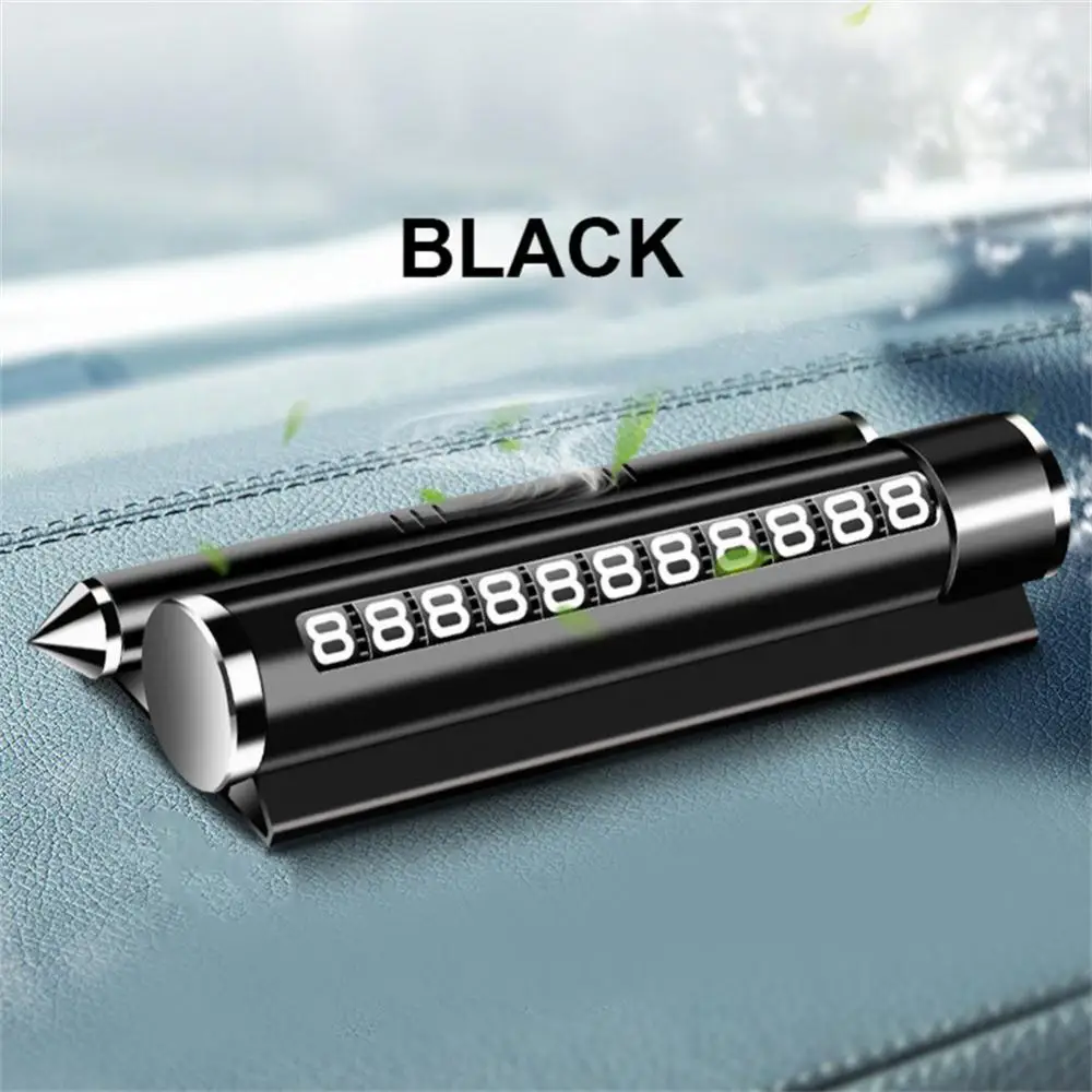 Sicherheit Hammer Legierung Tragbare Mehrfarbige Multifunktionale Auto Zubehör Auto Aromatherapie Stop Zeichen Auto Handy Nummernschild