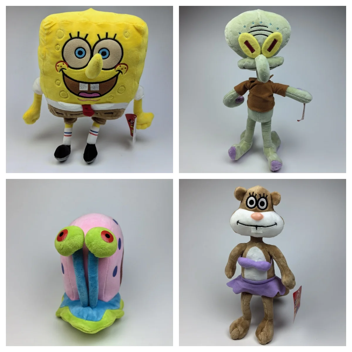 17-40cm Knuffel Anime Patrick Ster Gevulde Pop Schattige Gary Cartoon Squidward Kawaii Mr. Krabs Plankton Geschenk