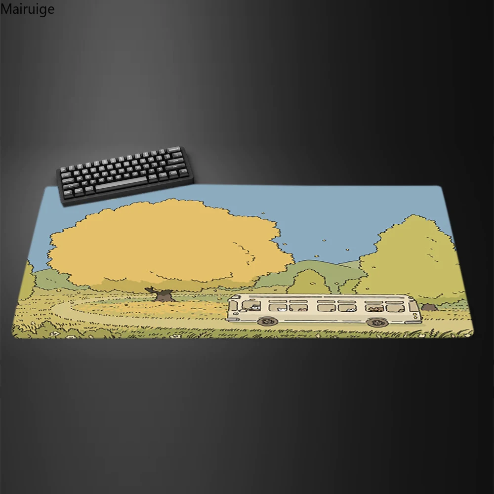 kawaii rabbit Mausepad Computer Keyboard Large Mouse Pad Desk Mat Office Accessories Cabinet Cushion Pc Gaming Non-Slip HD Rug