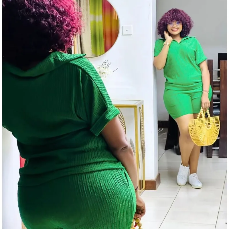 2-delige vrouwen set dashiki Afrikaanse kleding mode lange mouw denim top en broek pak party bijpassende sets lente herfst nieuw