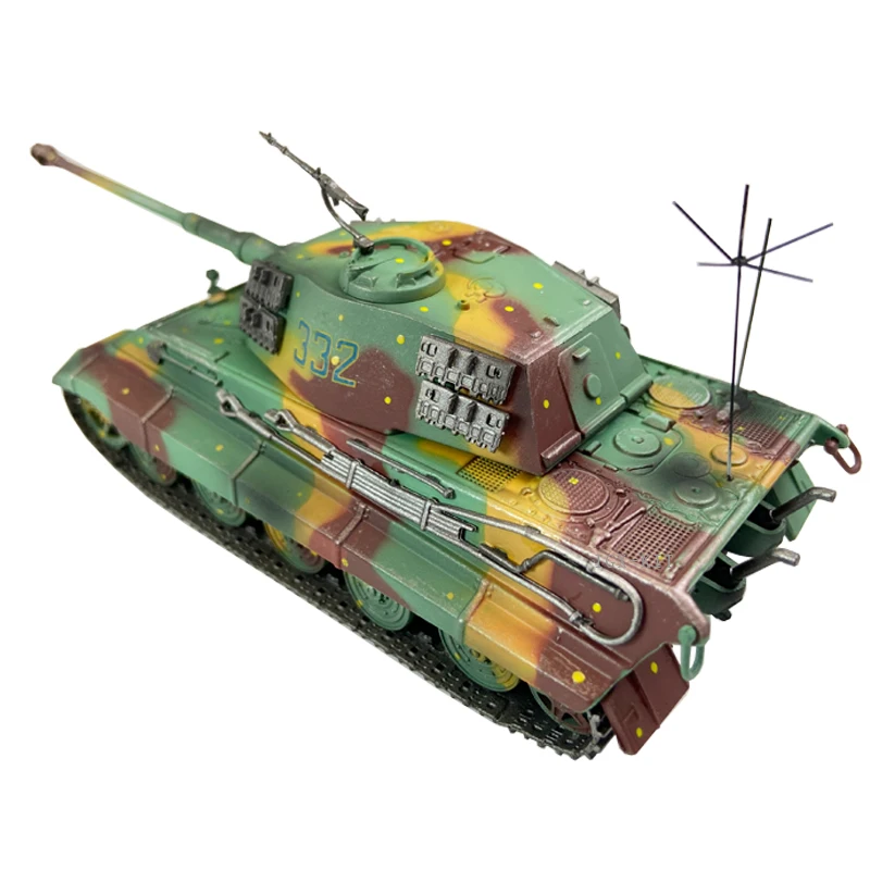 1/72 Germany King Tiger Tank Eastern Front Finished Military Model Panzerkampfwagen VI Ausf.B Alloy Static Ornament Toy Gift