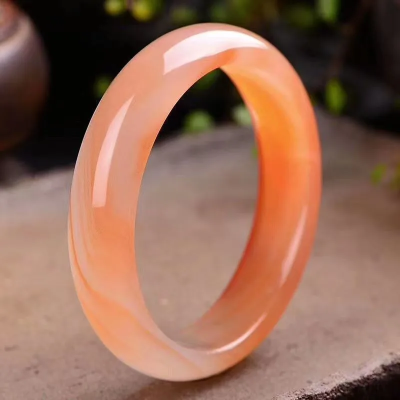 

Natural Ice Agate Bracelet, Temperament Fashionable and Versatile Jade Bracelet