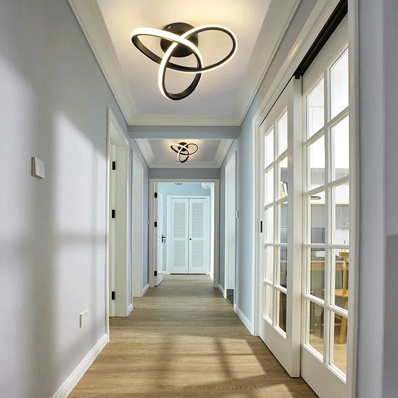 Modern LED Aisle Ceiling Lamps Creative Nordic Home Lighting Led for Bedroom Living Room Corridor Light Balcony Kitchen Lights