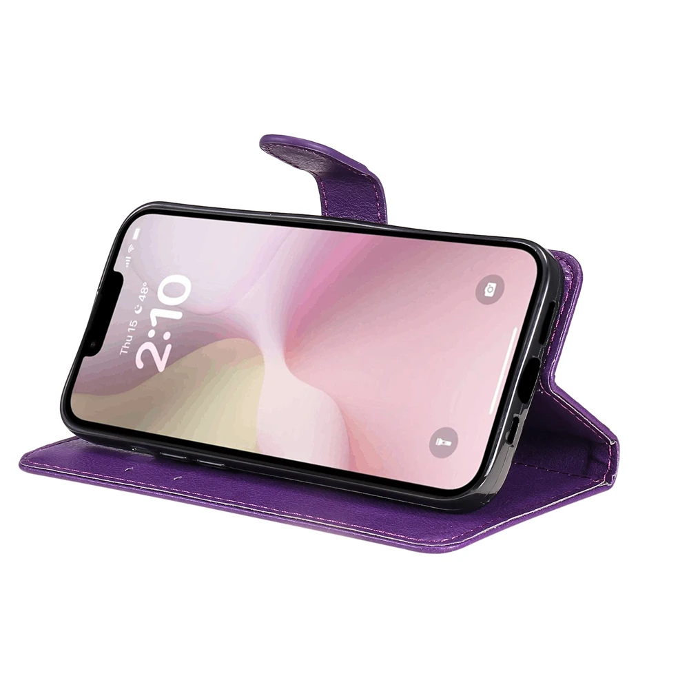 Brieftaschen-Flip-Cover Mattierte Hülle für Samsung Galaxy S26 S10 Lite S9 S8 S7 S 10 9 8 7 6 Plus Edge S6 Leder Magnetische Handyhüllen – Detail 10