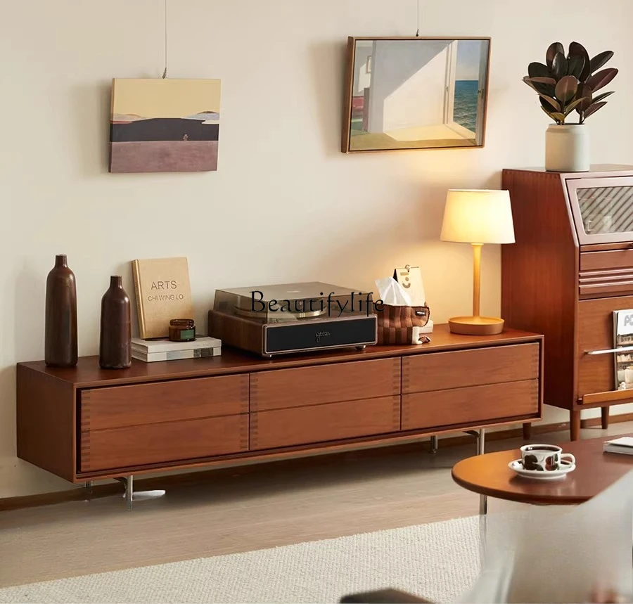 

TV cabinet for living room with a high-end feel for small apartments