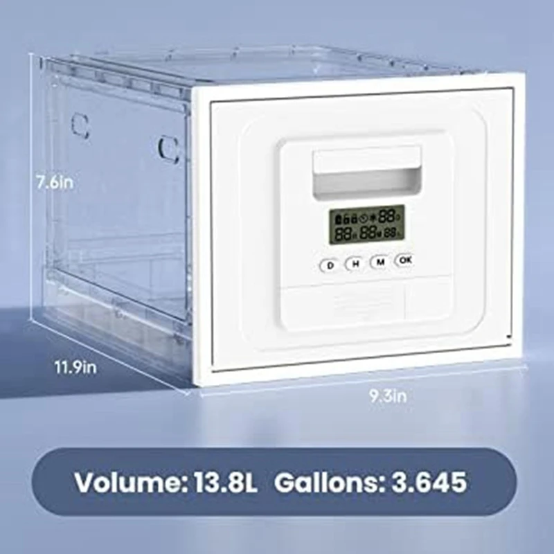 Digitale Timer Lock Box Mobiele Telefoon Lock Box Met Timer Timer Lock Box 1 Stuks Ontdoen Van Mobiele Telefoon, Timer Pil Box