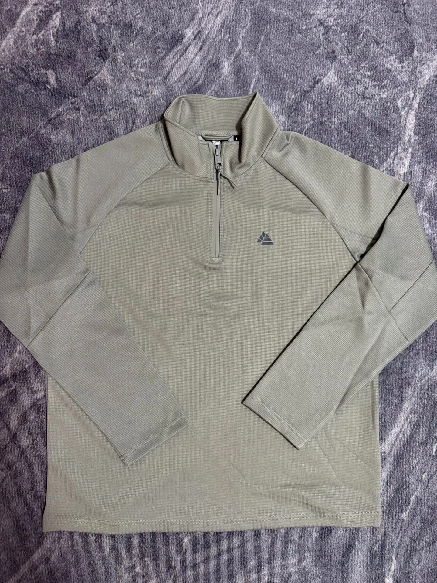 Autumn Plaid Half Zip Quick Dry Long Sleeve Sweatshirt Outdoor Mid Base Layer Hiking Trail Running Casual Commuting