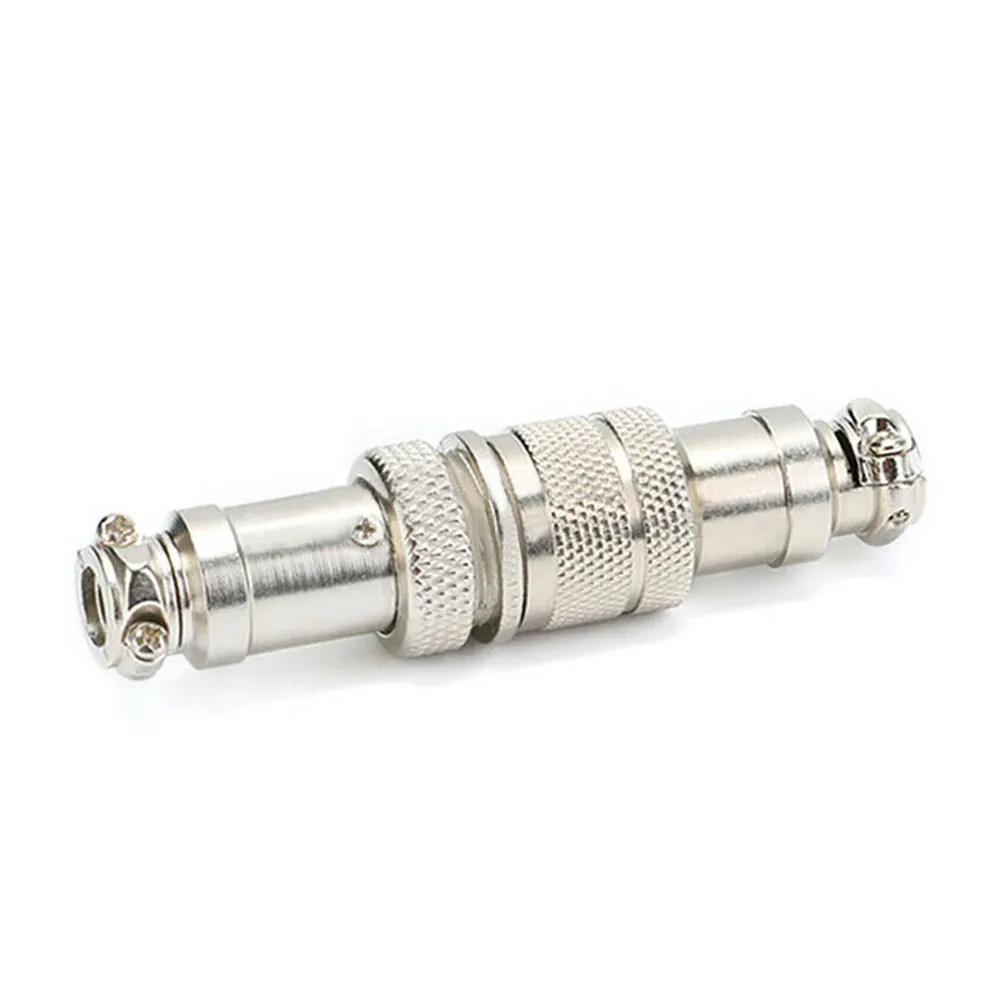 GX16 Aviation Connector Set with 500 Insertion Cycles 2Pin Through 8Pin Silver Plated Contacts for Industrial and Automation Use
