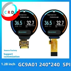 Changruida 1.28 inch TFT LCD screen 240x240LCD small size GC9A01 serial port round screen SPI esp32 tft display lcd display