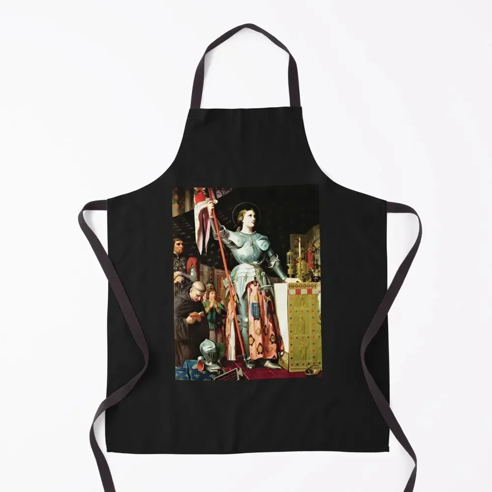 

Joan of Arc, Jeanne d’Arc, The Maid of Orléans, 1854 Painting Apron household woman Barista Apron