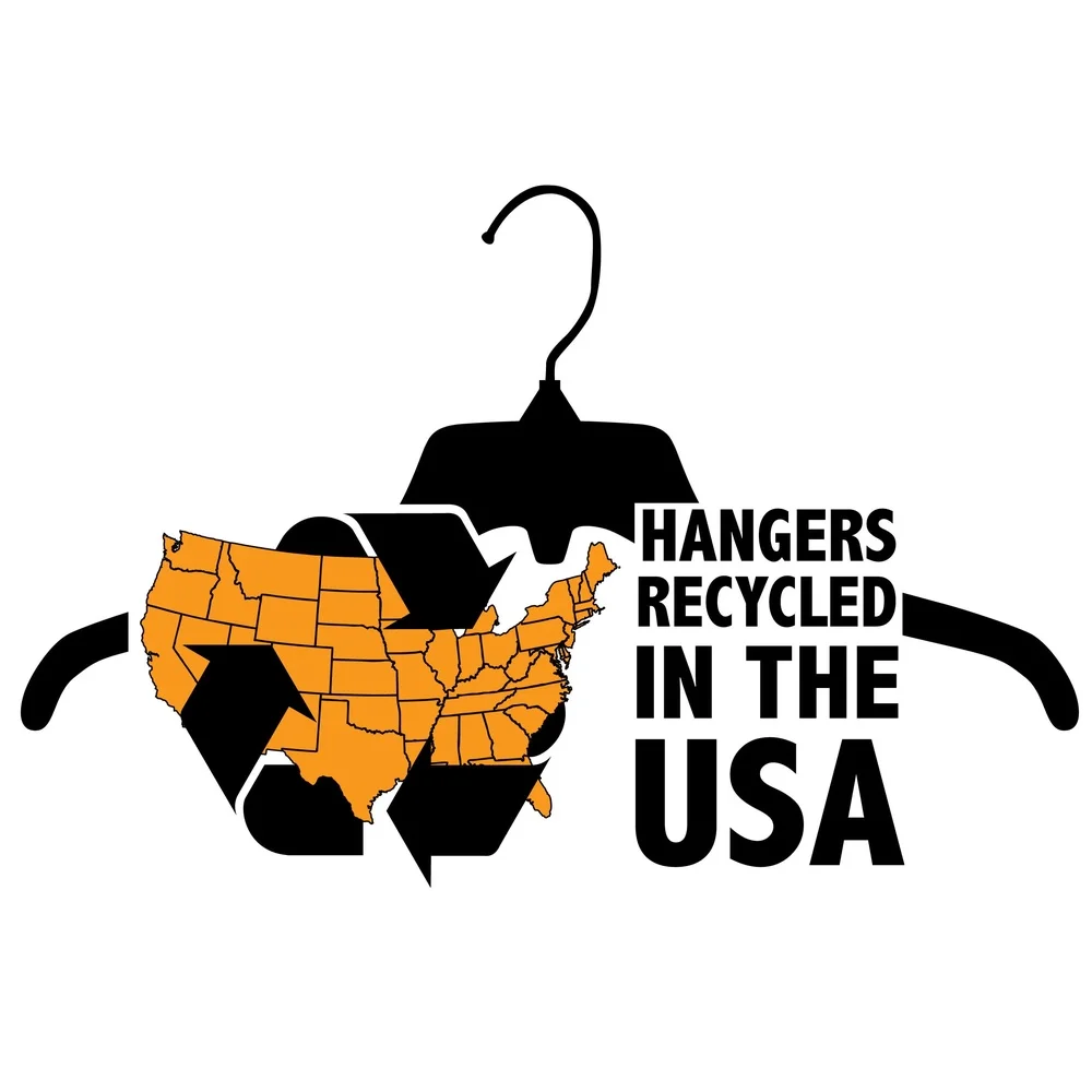 10-pack robuuste, gerecyclede plastic overhemdhedenhangers met draaibare haken, duurzaam, breukbestendig, ideale kastorganisatie