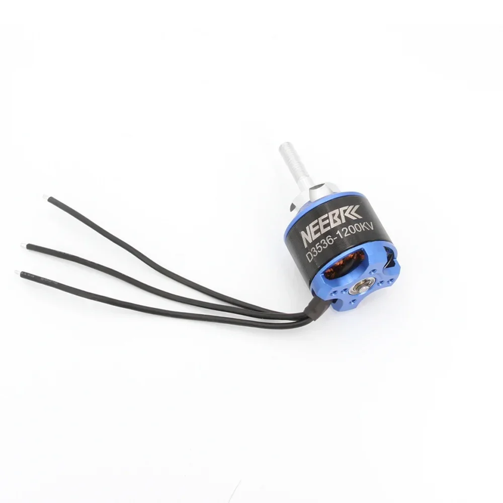 

1/2/4PCS NEEBRC 3536 1200KV RC FPV Brushless Motor 2-4S for Fixed Wing Plane Glider Spare Part Toy 50A ESC Speed Controller 10x6
