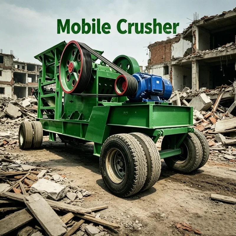 CE Large Capacity Mobile Jaw Crusher 750*1060 130 150t h for Metallurgical Mining Crushing Trituradora Mandíbula