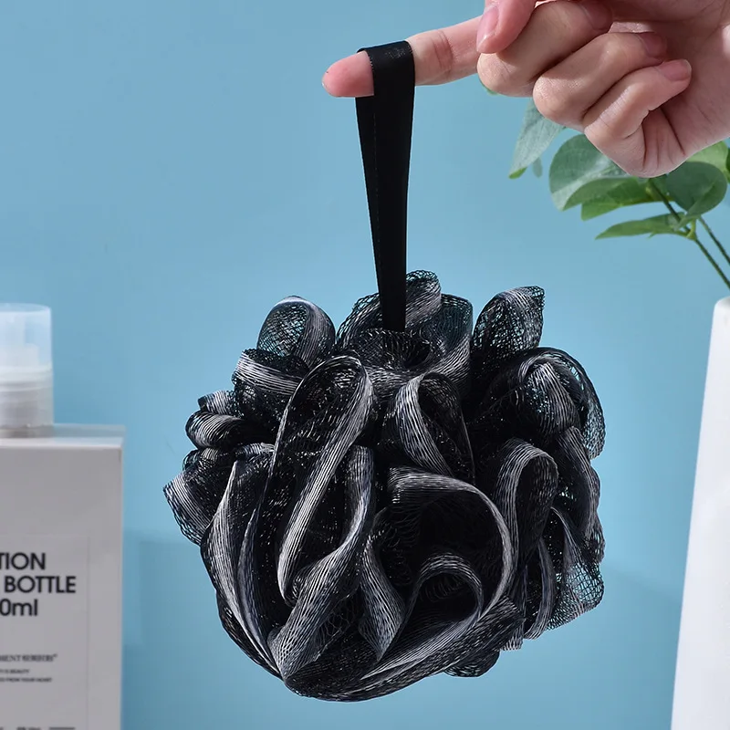 Bola de baño flor grande de alta calidad no es fácil de dispersar súper suave duradero frotar Toalla de baño Toalla de baño flor especial para hombres