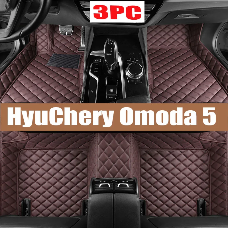 

Luxury Car Floor Mats For Chirey Chery Omoda 5 C5 Fownix FX 2022 2023 2024 Waterproof Pads Car Carpet Floor Mats Car Accessories