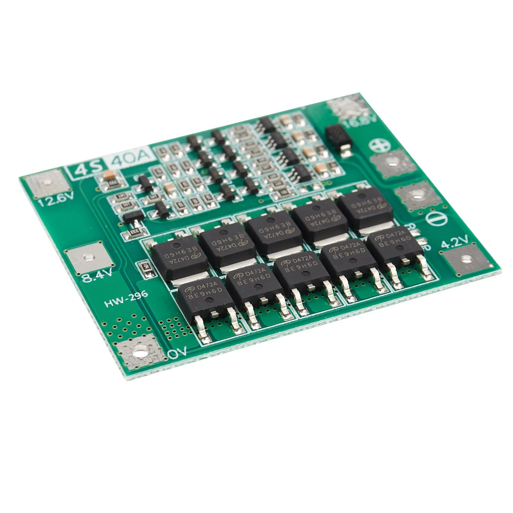 T24C 2X 4S 40A Li-Ion Lithium Battery 18650 Charger Pcb Bms Protection Board for Drill Motor 14.8V 16.8V Lipo Cell Module