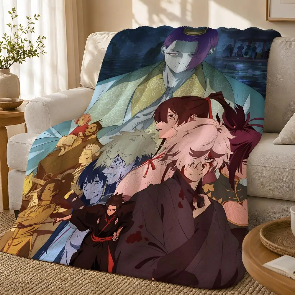 H-Hells Paradise - Jigokuraku Washable Air Conditioning Essential Comfortable Car All Season Layer Neutral Throw