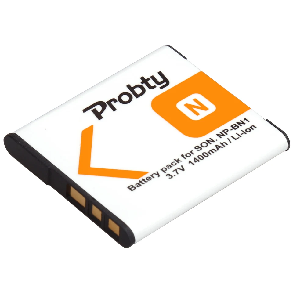 2 Batterie NP-BN1 DSTE Per Sony DSC-W, WX, TX, QX E T – 1500mAh 5.6Wh, Compatibili Con Molti Modelli Compact