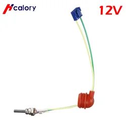 Hcalory-bujía incandescente para coche, camión, autobús, caravana, barco, calentador de estacionamiento de aire diésel, cable de calefacción, 5-8kW, 12V