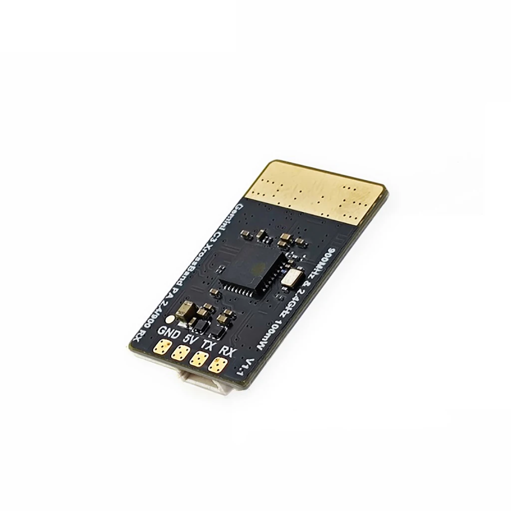 SoloGood 915M/2.4G DUAL RX ELRS Diversity 100mW Receiver ESP32C3 LR1121 for FPV RC Long Range Drone Quadcopter