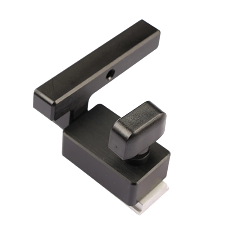 ميتري T المسار وقف جهاز ميتري المسار سدادة مقبض معدني النجارة المحدد ميتري T فتحة وقف جهاز لانزلاق شلال #4