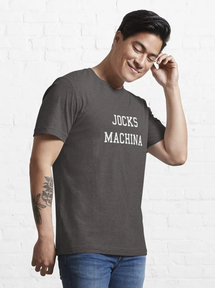 Jocks Machina Essential T-Shirt Men Women Clothes Oversized Cotton Tees New Fashion Top Tees