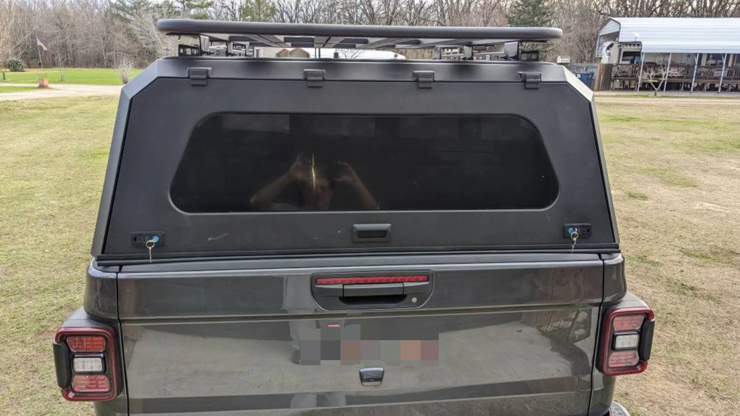 

Водонепроницаемый стальной тент-кемпер Dream Garage 4x4 для пикапов, кемперов и внедорожников, совместимый с Glad