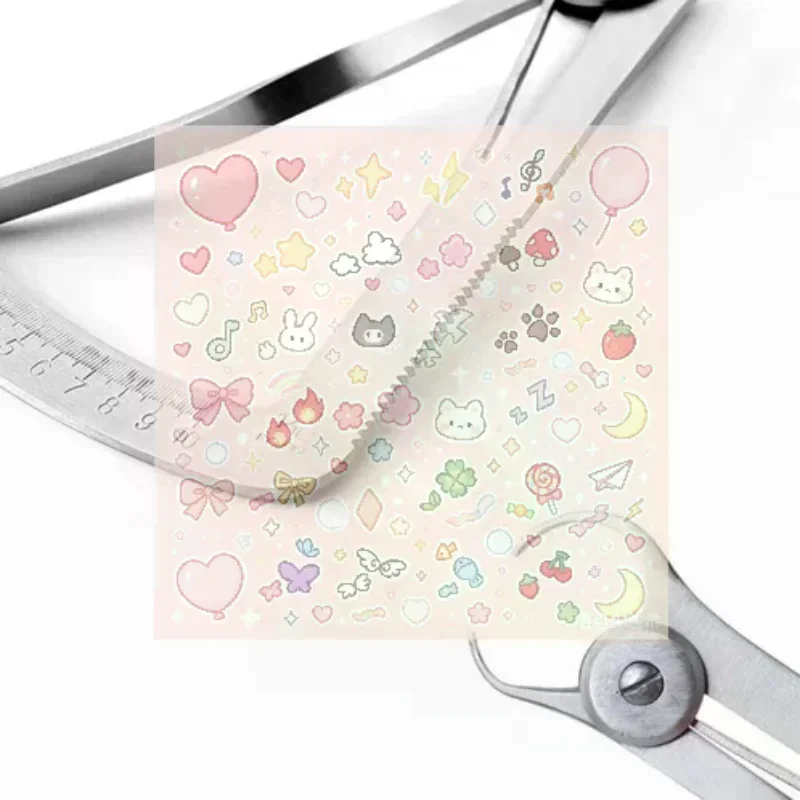 Dental  Caliper Ruler For Wax Crown Gauge Stainless Steel Measuring 0-10mm Dentistry Surgical Instruments Tools