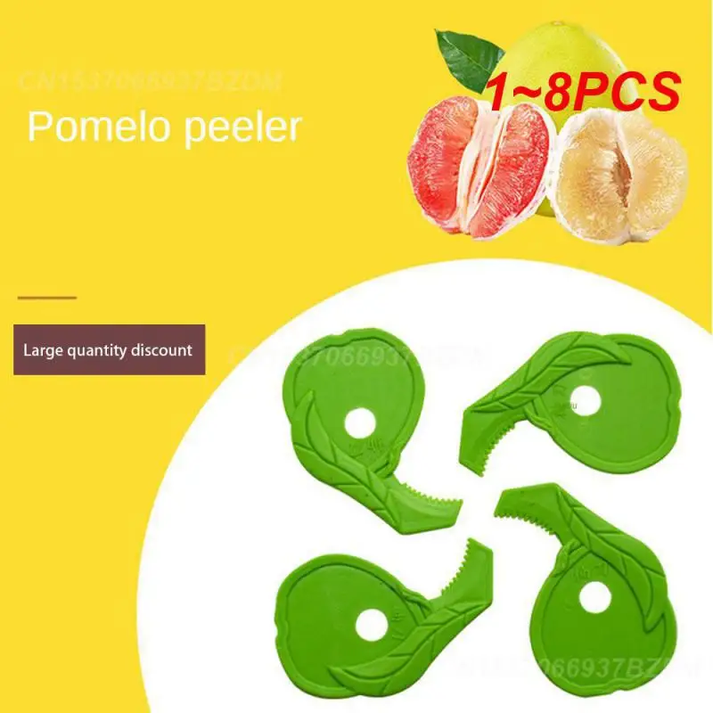 1~8PCS Honey Pomelo Peeler Tools Plastic Orange Peeler Citrus Remover Lemon Citrus Peel Cutter Fruit Tools Kitchen Accessories