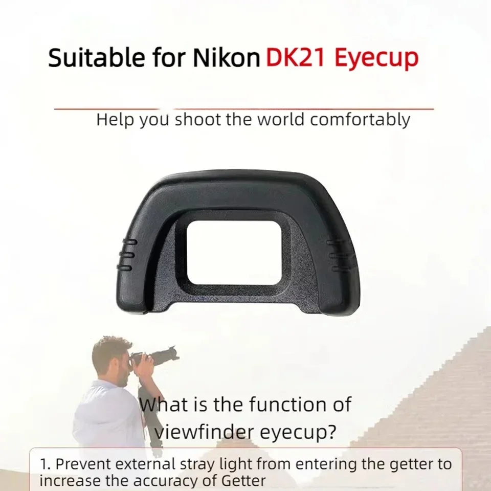 DK-21 Eyecup for Nikon D70 D80 D90 D600 D610 D300s D750 Camera Viewfinder Eyecup Soft Silicone Rubber Replacement Eye Cup
