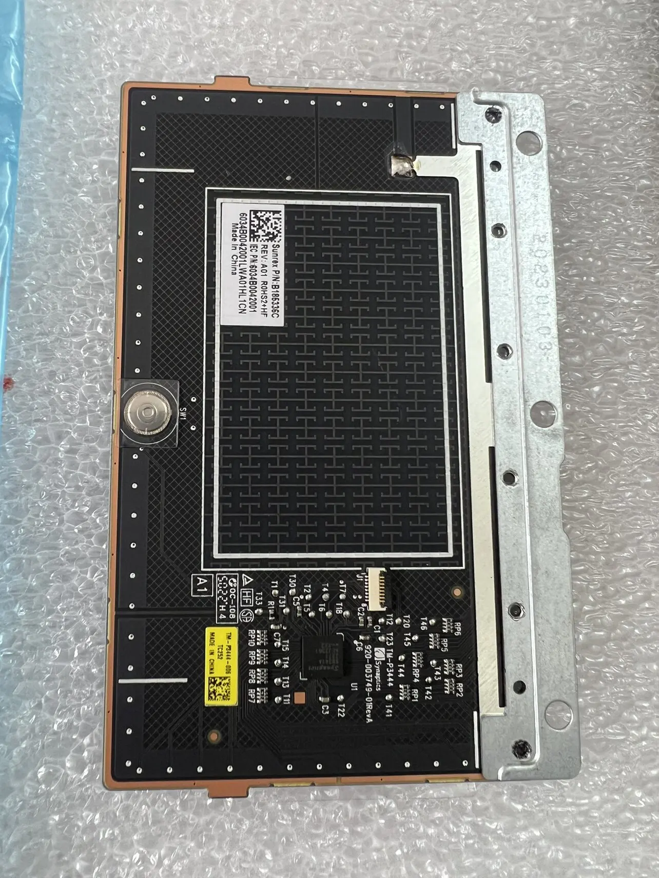 Brand New For HP Elite Dragonfly G1 G2 Touchpad, Mouse Board TM-P3444-006
