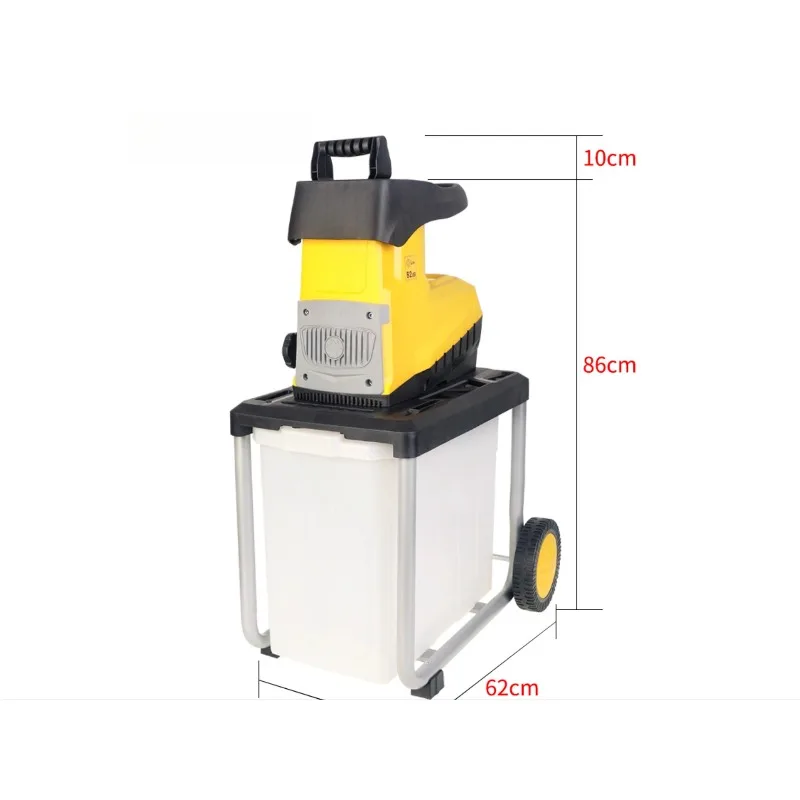 ff.&Electric branch chipper small household orchard branch crusher high power wood chipper-h#