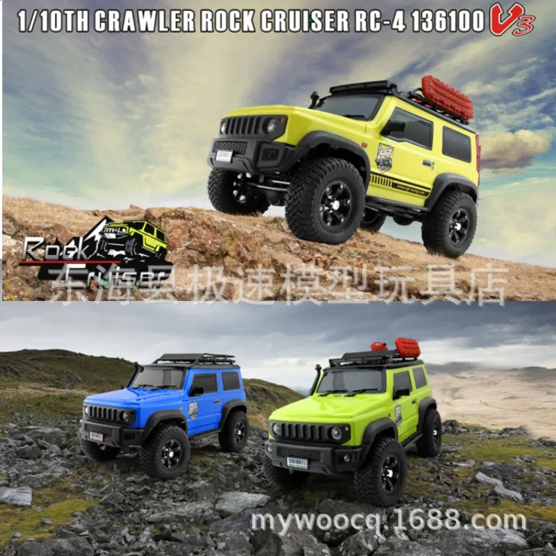 Rgt Jimny 1/10 136100 v3 Rc Car 4wd Crawler wspinaczka Buggy pojazd terenowy zdalnie sterowany Model samochodu zabawki chłopięce Model prezenty