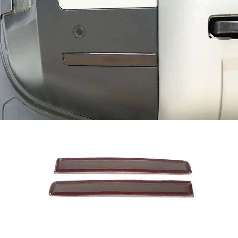 

For Land Rover Defender 90 110 130 2020 2021 2022 2023 2024 Car Rear Tail Fog Light Lamp Cover Decoration Trim