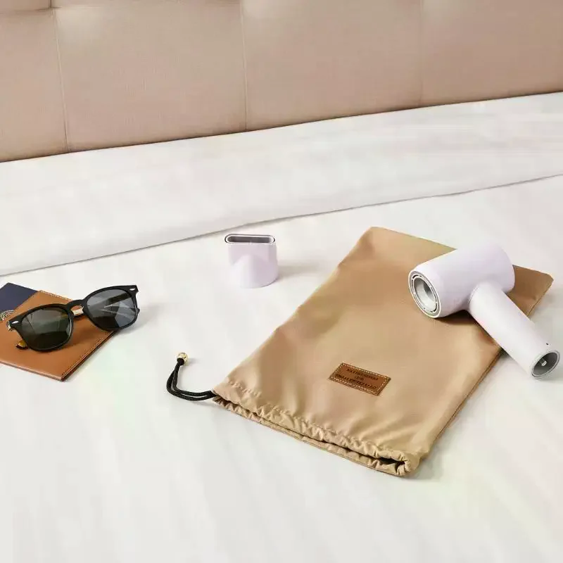 

Чехол-диффузор для фена с завязками - Флокированный мешок для хранения фена с завязками, пылезащитный мешок для аксессуаров для фена