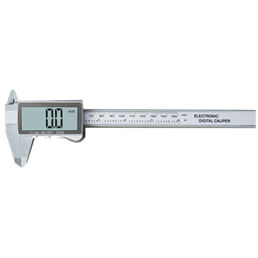 Vernier Caliper 100/150mm Caliber Measuring Ruler Full Screen Digital Micrometer Caliper for Home/Industrail/Jewlery Measurement