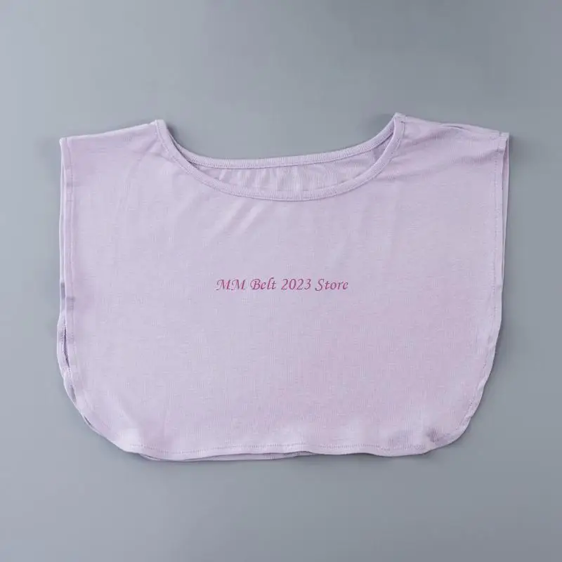 

49ME Противовзрывное платье с низким вырезом, искусственный воротник, скромная крышка для женской блузки