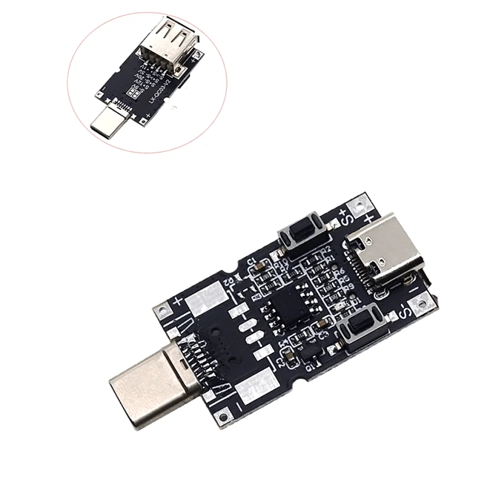 100W 5A USB Type-C QC Decoy Trigger Board 5V 9V 12V 15V 20V Output PD 2.0 3.0 Trigger Adapter Cable Connection Polling Detector