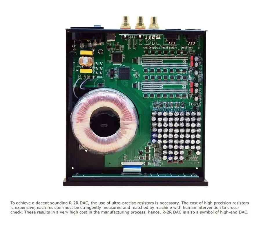 15th R2R Architettura DSD 24 bit R2R + 6 bit DSD Supports DSD, PCM Decoding, Up To 1536KHz