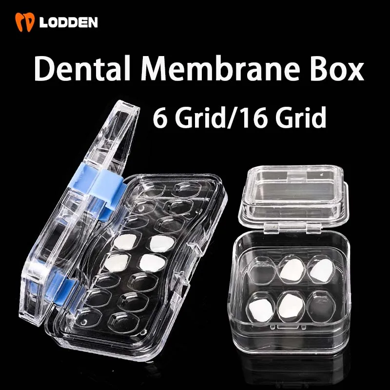 

Коробка для стоматологической мембраны, сетка 6/16, контейнер для стоматологической короны и мостов, прозрачная гибкая пленка, пылезащитный инструмент для стоматолога