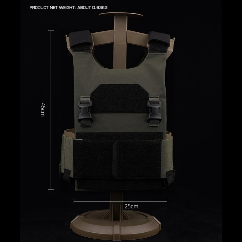 Outdoor Dinosaur AC-1 lichtgewicht vereenvoudigde tankset, geschikt voor echte CS en verschillende teamactiviteiten