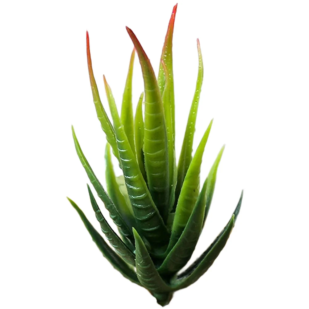 For zebra-Style Artificial Aloe Plant for Creative Wall Installations Fake Succulent for Contemporary Interiors