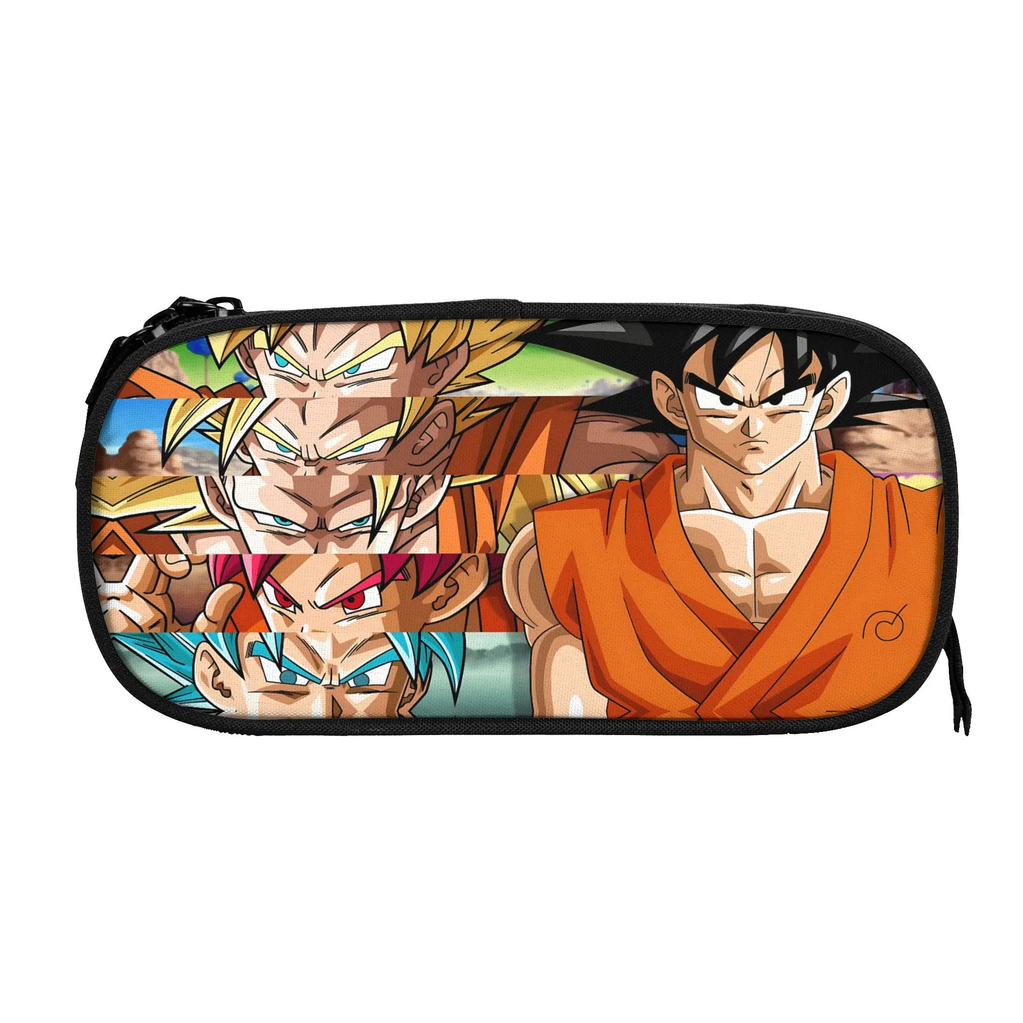 Custom Dragon Ball Z Large Capacity Bags for Child  School Pencil Bag for Boys Gilrs Kids