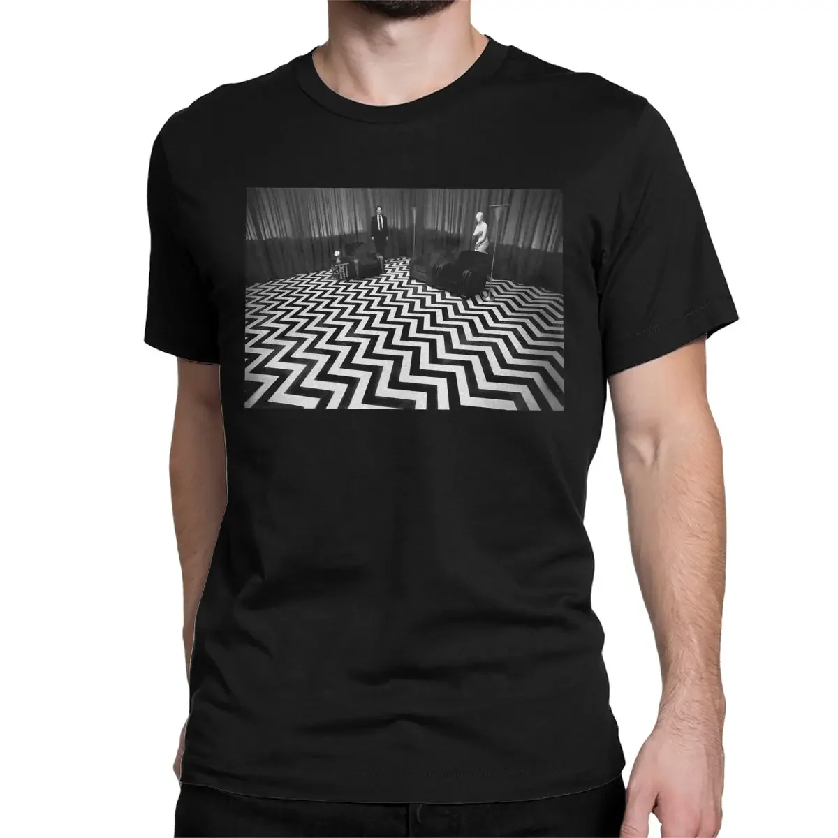 Uomo donna camera David Lynch T Shirt Twin Peaks abbigliamento in puro cotone fantastico T-Shirt manica corta O collo