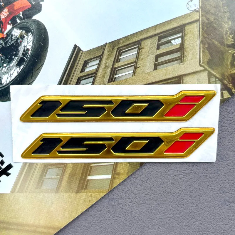 Matte Gold For CLICK 125i 150i HONDA One Pair Multi Color Modification Label Motorcycle Accessories Bright Surface Waterproof