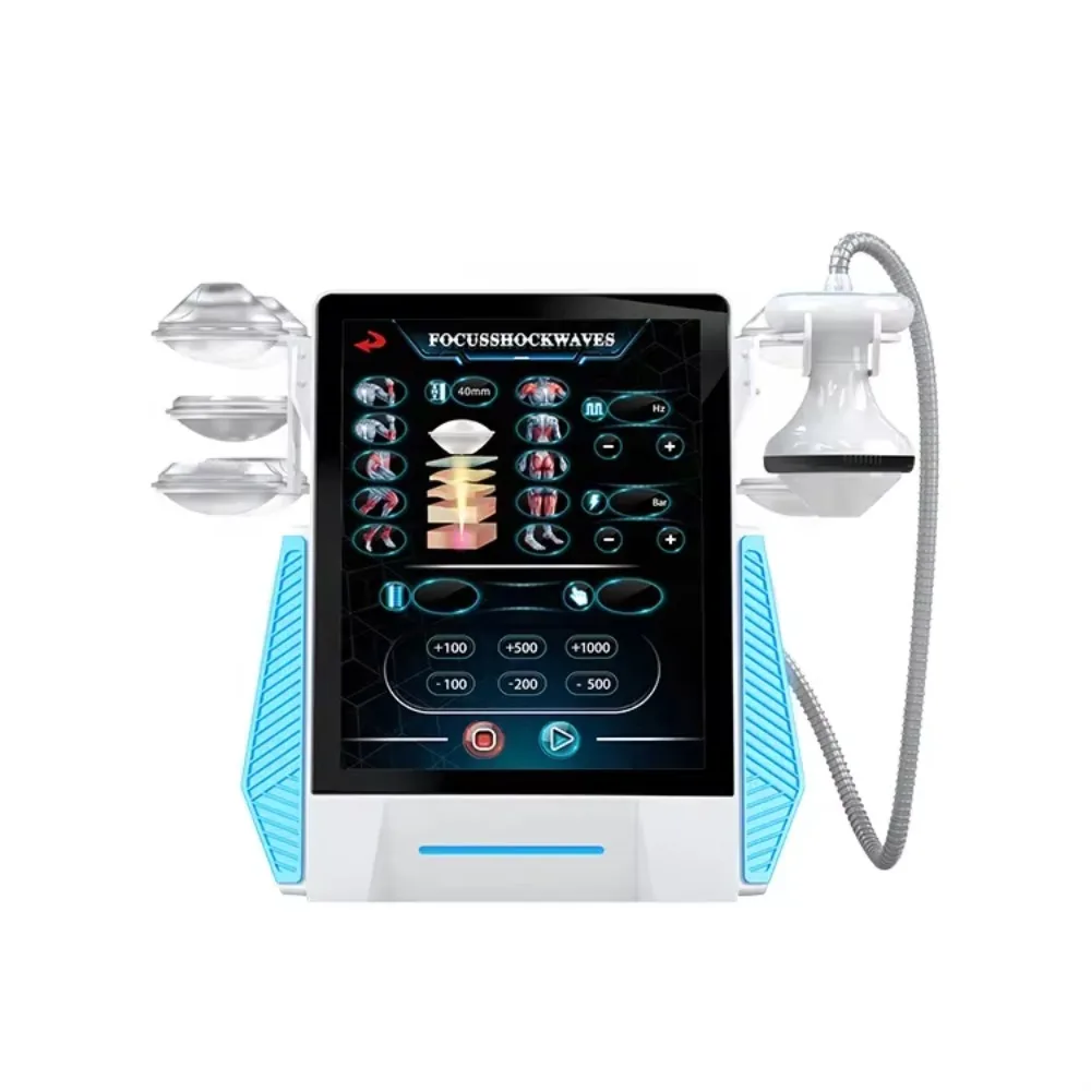 Deep Tissue Focus Shockwave Pain Relief Sports Injury Recovery Physiotherapy Portable Eswt Radial Shockwave Machine