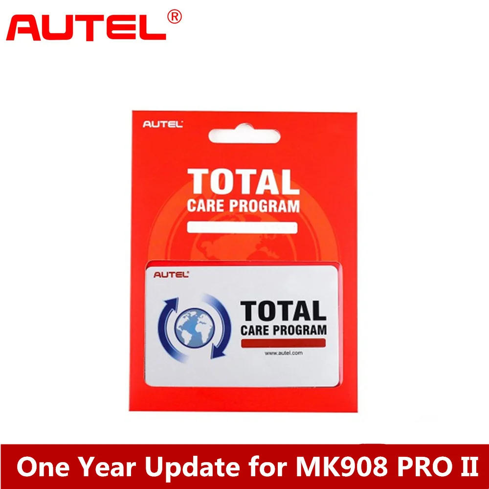 

Autel MaxiCOM MK908 PRO II / Autel MaxiSys MS908CV One Year Update Service