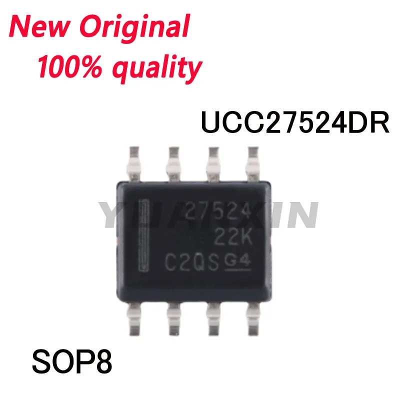 5-10/PCS New Original UCC27524DR UCC27524D 27524 SOP8 Dual channel gate driver chip In Stock